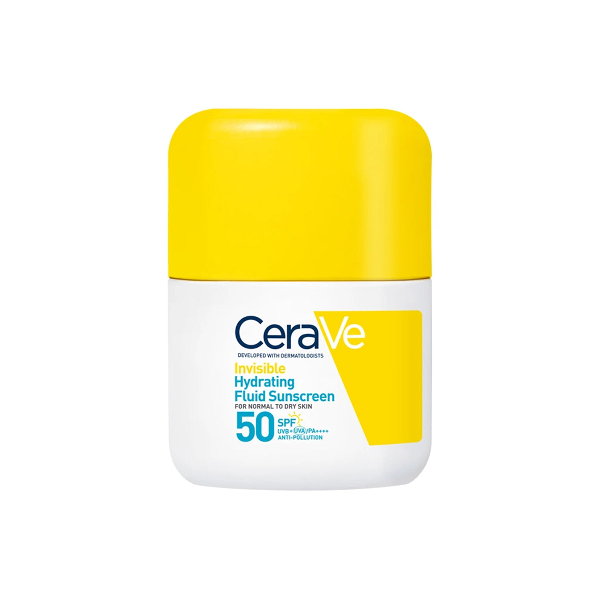 Cerave Invisible Hydrating Fluid Sunscreen SPF50 Normal to Dry Skin 50ml